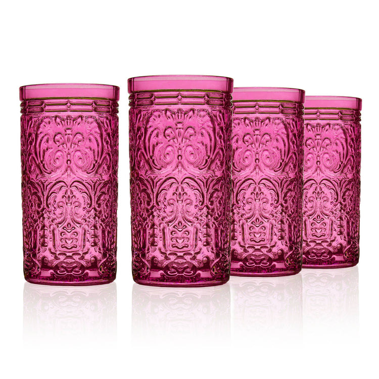 Drinkware Hot Pink S/4