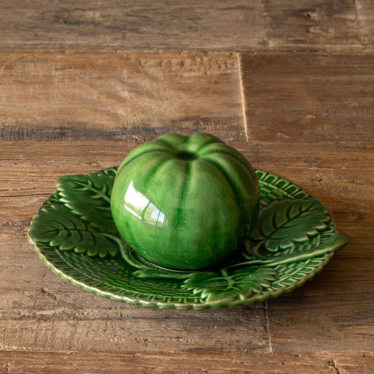 Green Glazed Toothpick Holder